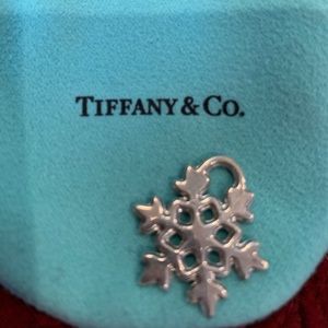 Tiffany snowflake charm